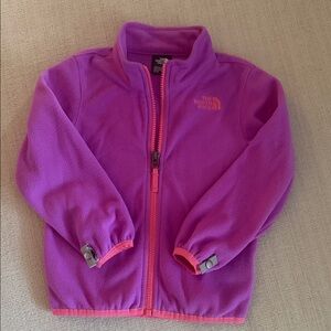The North Face Vibrant Purple Fleece Jacket